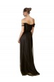 Cheap Off The Shoulder Sequined Lace Tulle Bridesmaid Dress Canada