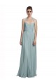 Cheap Halter Ruched Sweetheart Neckline Tulle Bridesmaid Dress Canada