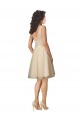 Cheap Tulle Bridesmaid Dress with Embroidery and Beading Canada